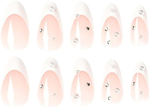 24-Piece Almond Press-On Nails