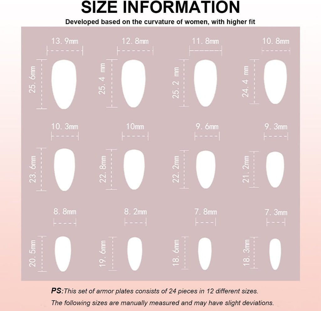24-Piece Rose Pink French