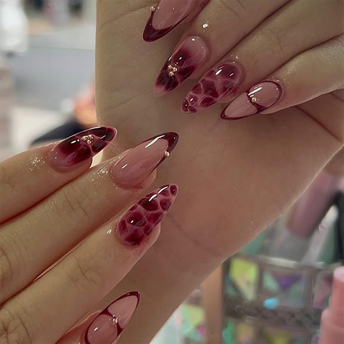 24-Piece Rose Pink French